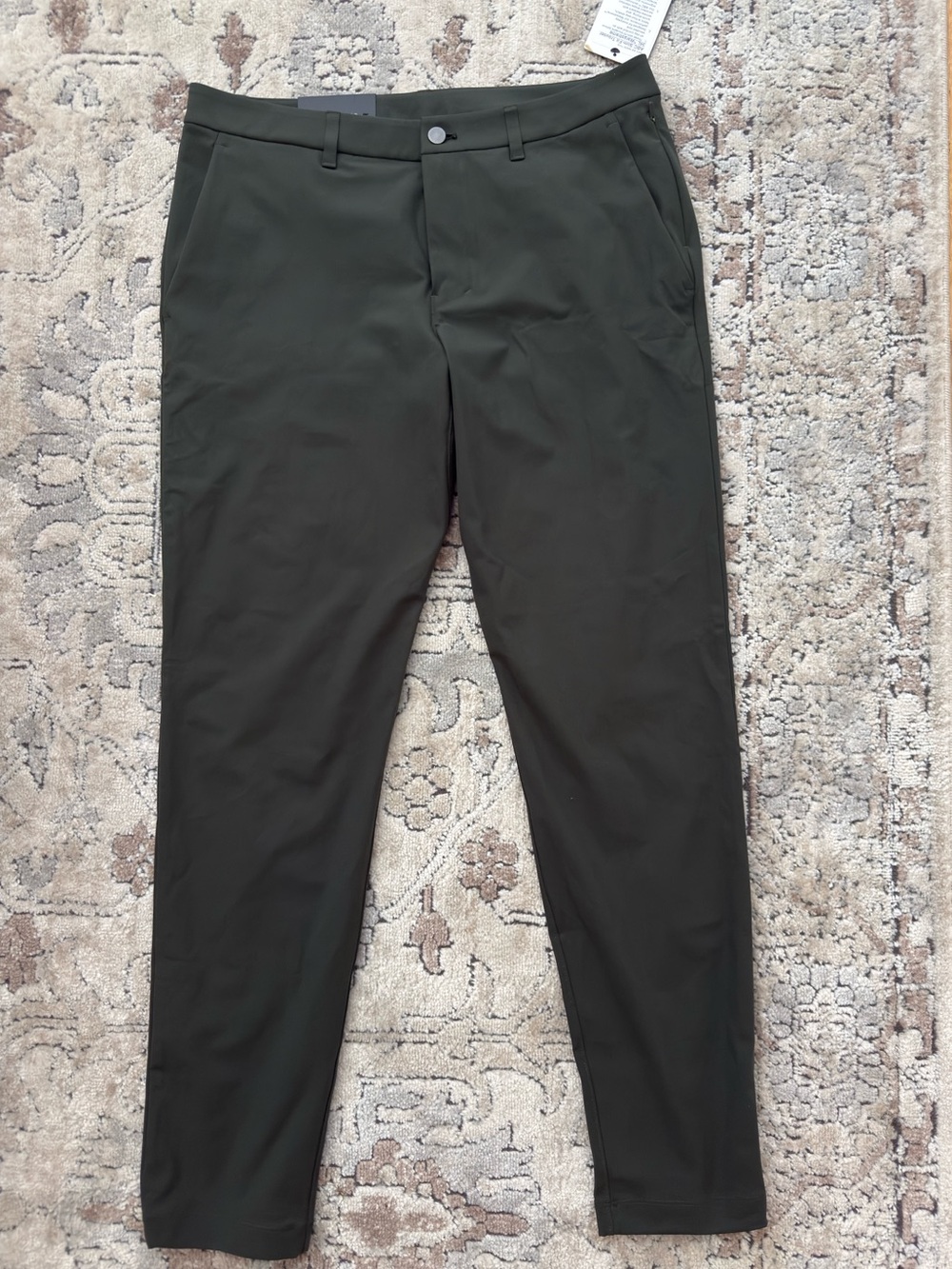 Lululemon - ABC Men's Olive Stretch Trouser (34W x 34L) [NWT - retails $140]